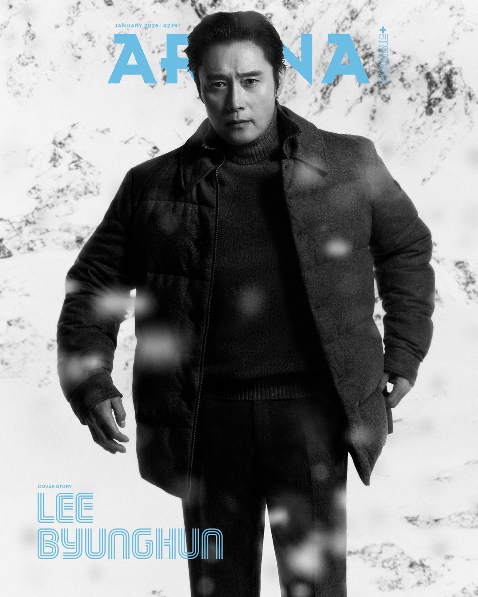 ARENA HOMME+ Korea January 2026 Lee Byung-hun