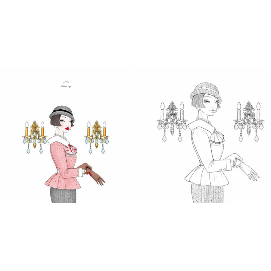 Modern Girl: Fashion Illustrator LEE Bora's Coloring Book - Now In Seoul