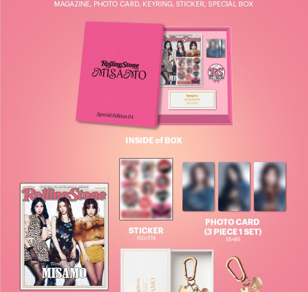 ROLLING STONE Korea Special Edition #4 MISAMO - Now In Seoul