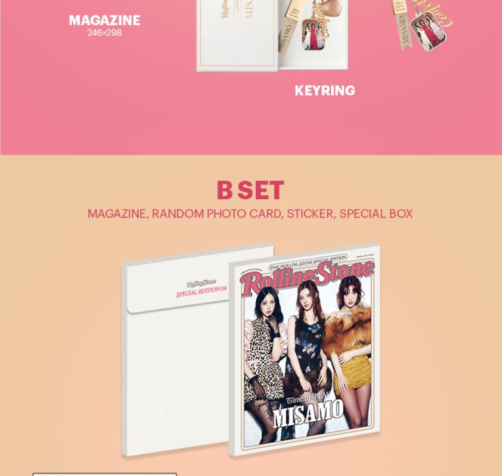 ROLLING STONE Korea Special Edition #4 MISAMO - Now In Seoul