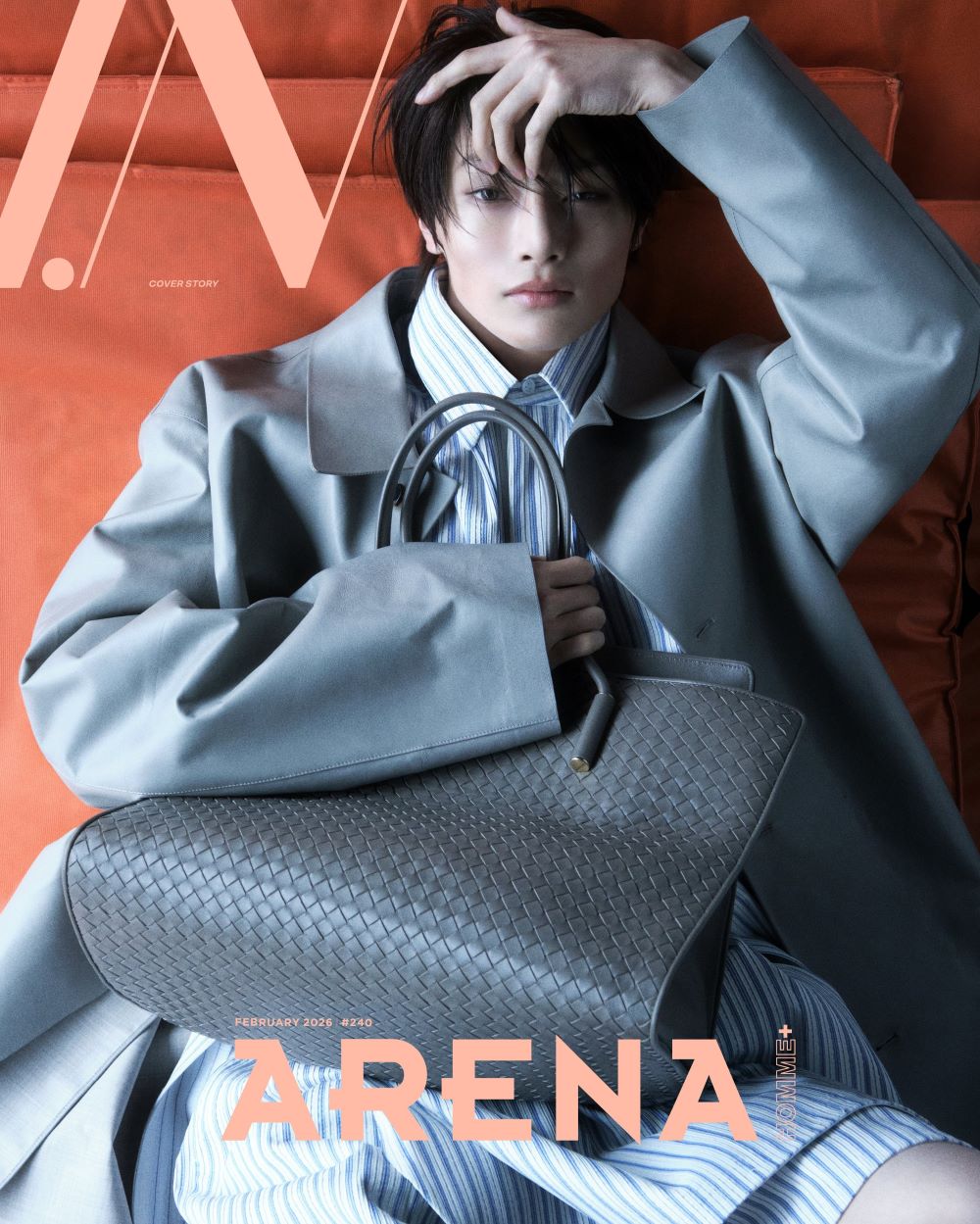 ARENA HOMME+ Korea February 2026 Stray Kids I.N
