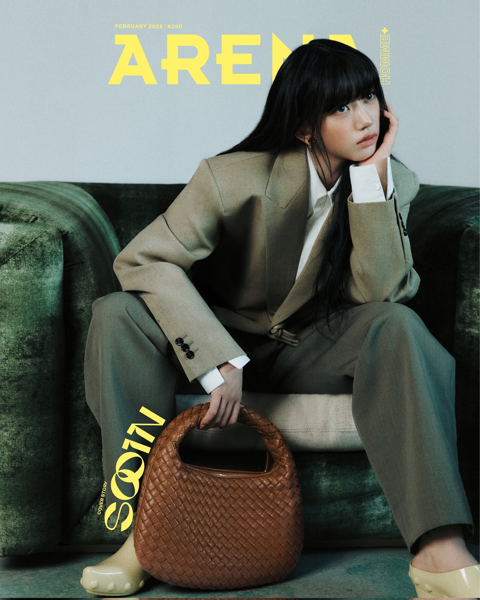 ARENA HOMME+ Korea February 2026 MEOVV SOOIN