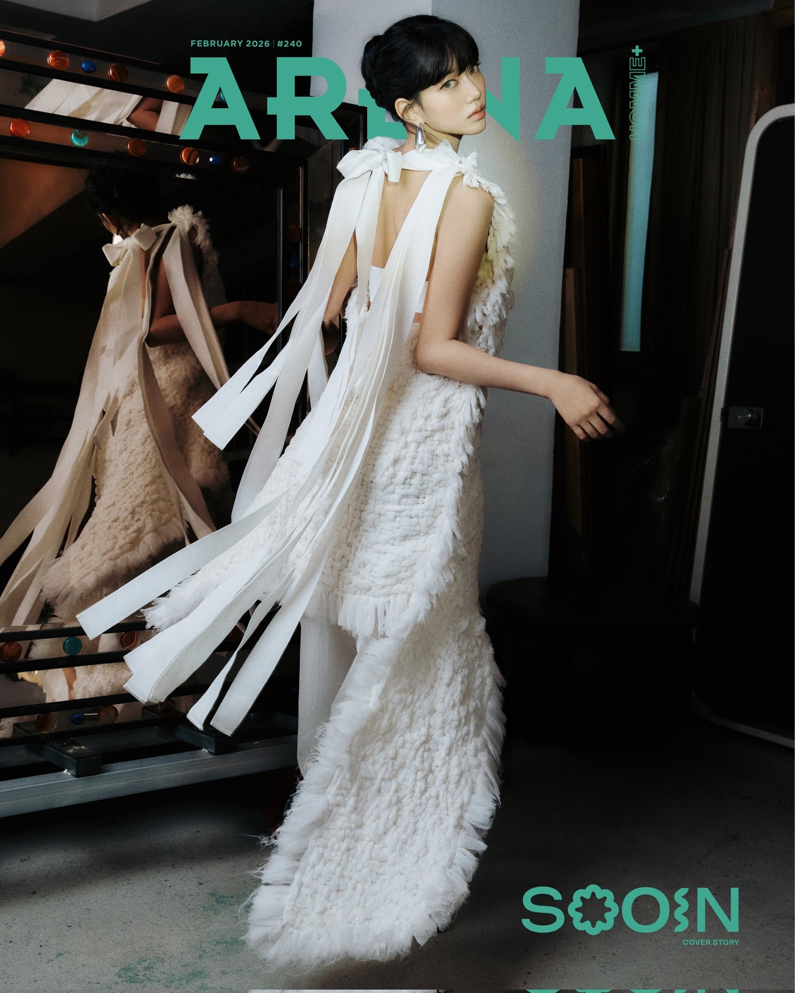 ARENA HOMME+ Korea February 2026 MEOVV SOOIN