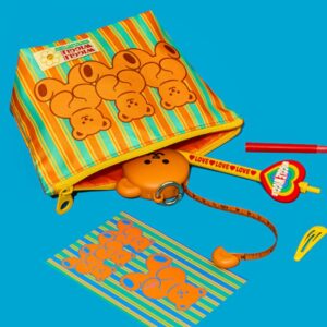 WIGGLE WIGGLE / PATTERN POUCH