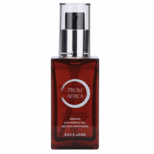 BACK AT ONE From Africa Hair Oil with Marula Oil, Biotin and Panthenol, 1.62 fl oz