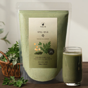 Mugwort Soy Latte Powder – Korean Young Mugwort Soy Drink Mix, 500g