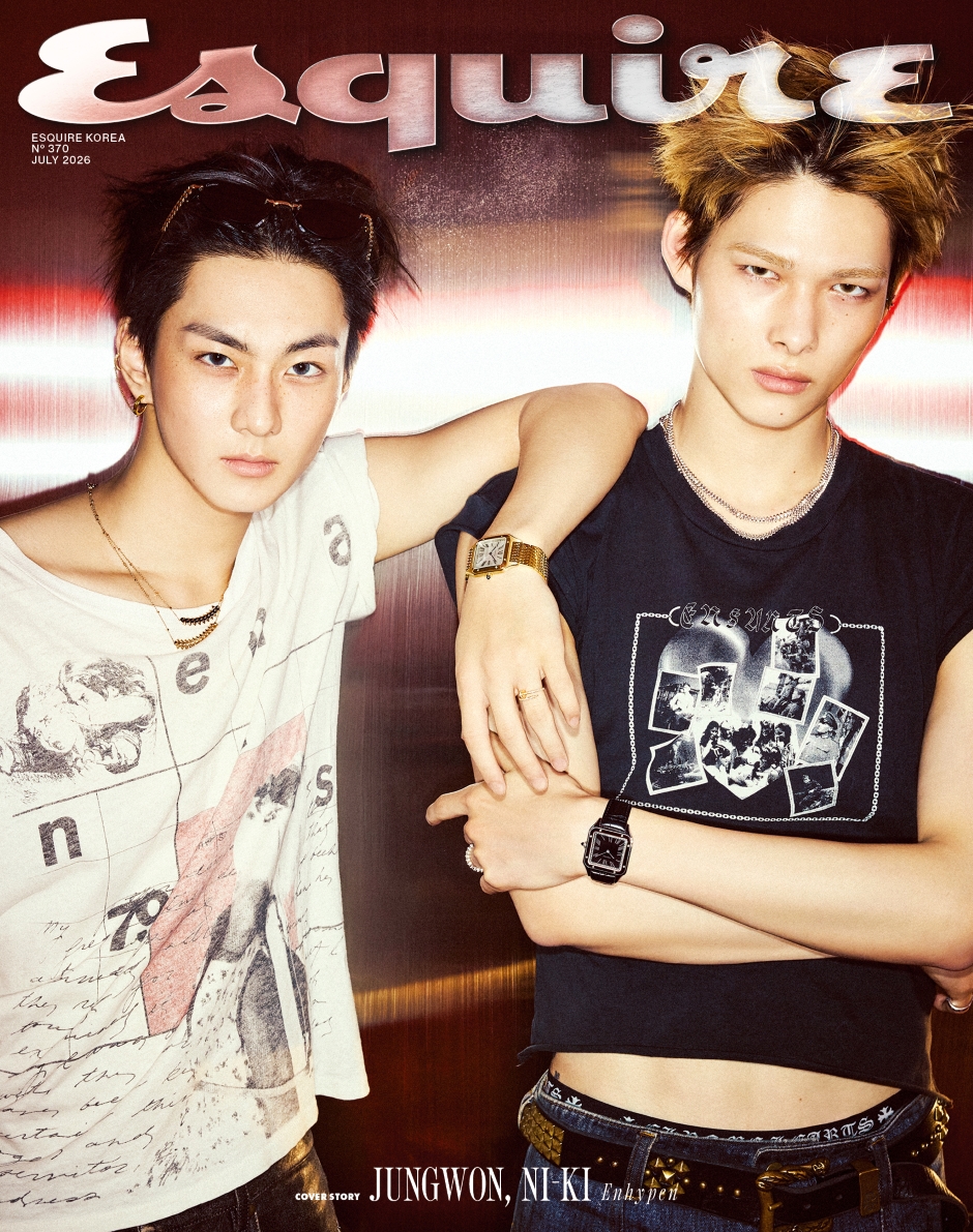 ESQUIRE Korea July 2026 ENHYPEN JUNGWON/NI-KI