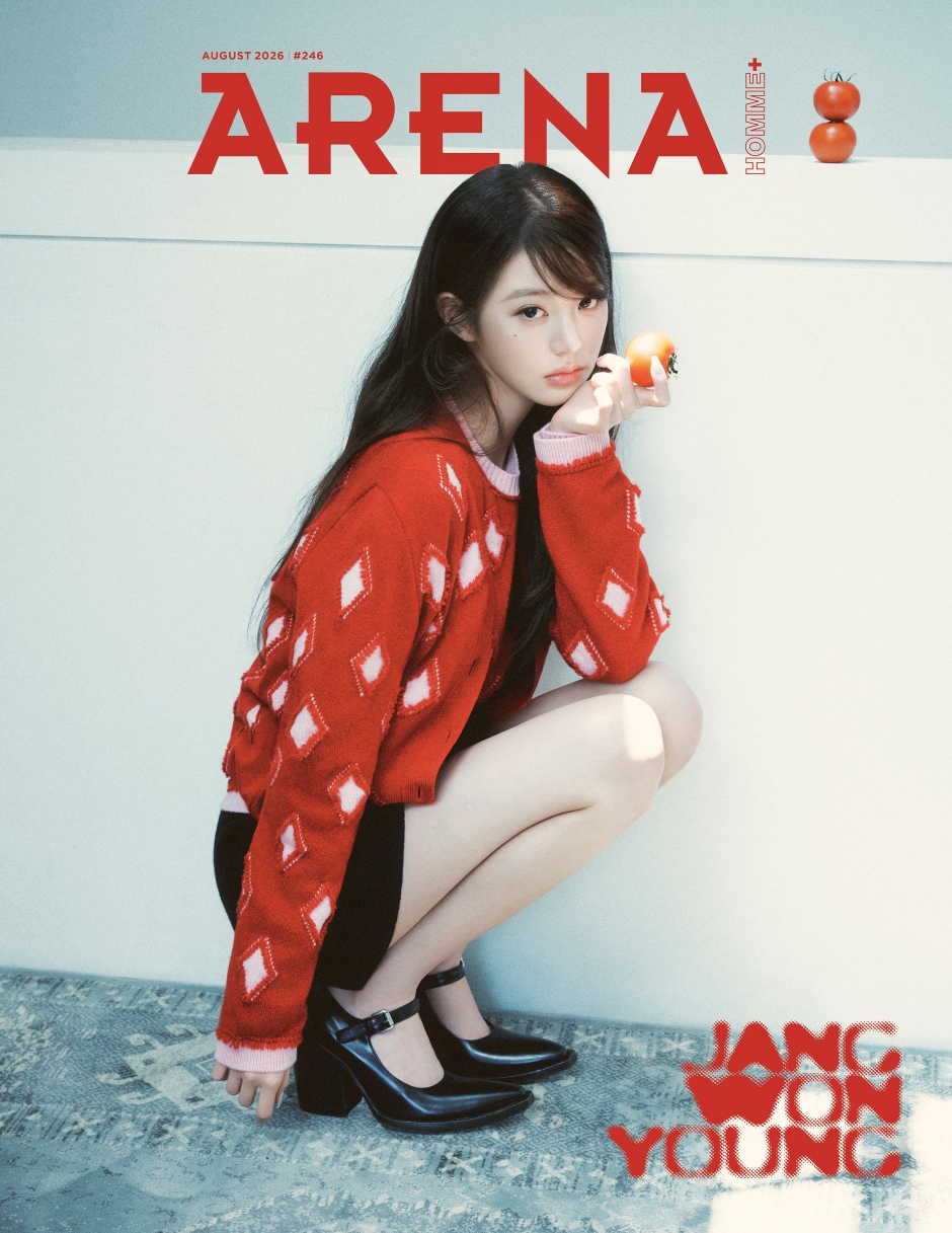 ARENA HOMME+ Korea August 2026 IVE JANG WONYOUNG