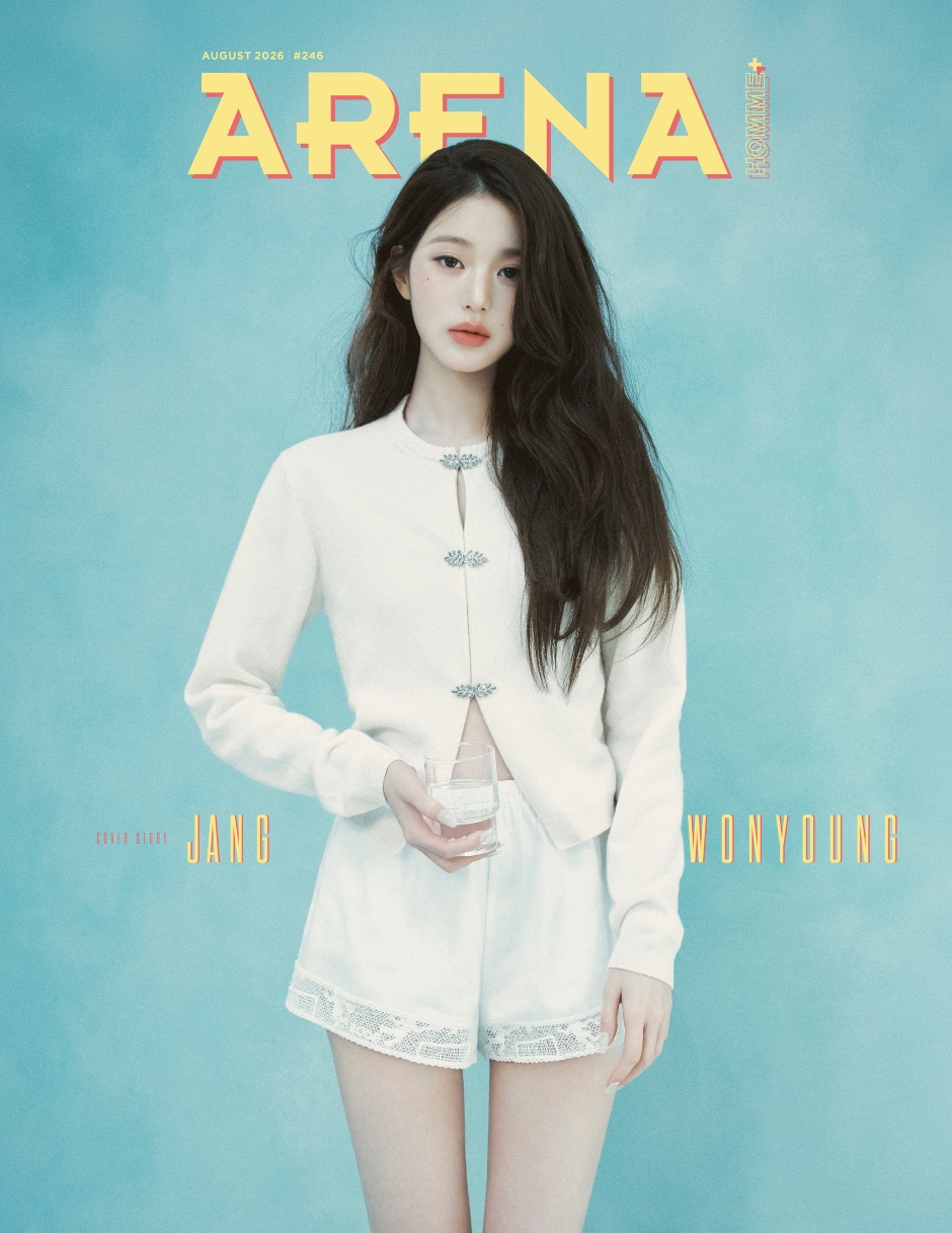 ARENA HOMME+ Korea August 2026 IVE JANG WONYOUNG