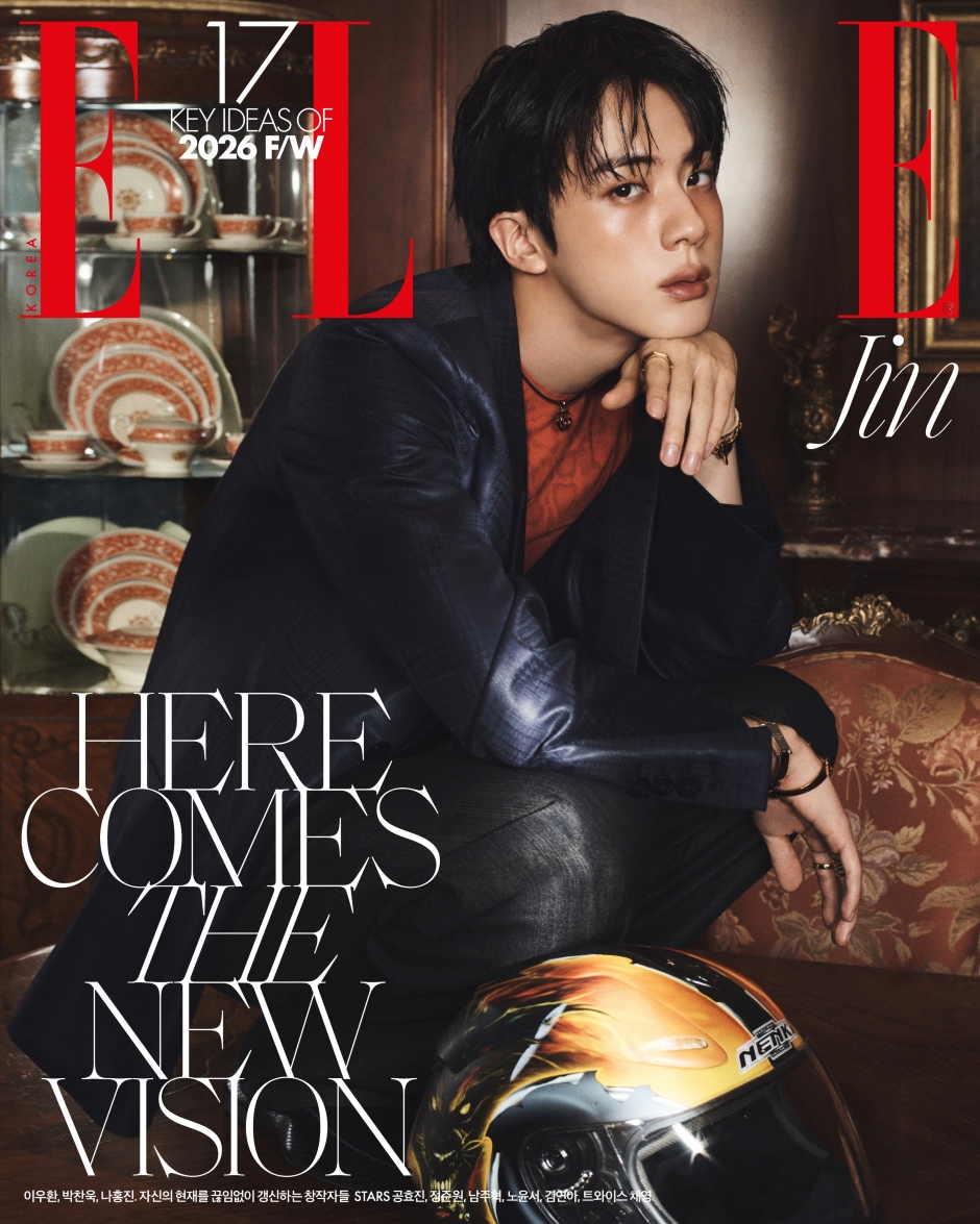 ELLE Korea August 2026 BTS JIN