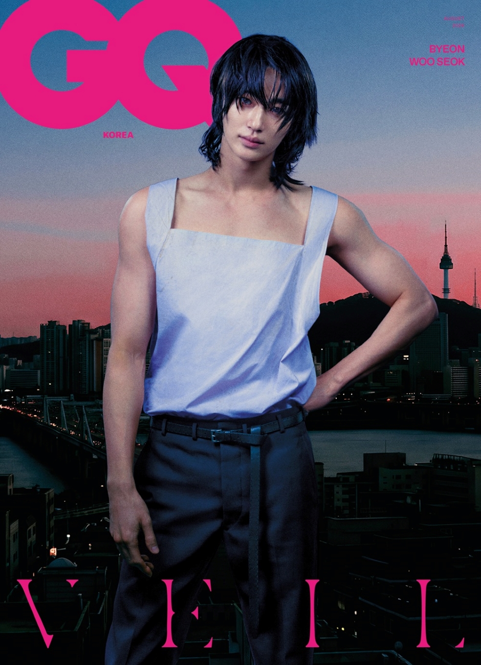 GQ Korea August 2026 Byeon Wooseok