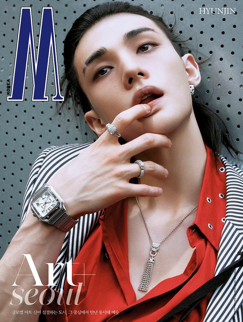 W MAN Korea September 2026 Stray Kids HYUNJIN