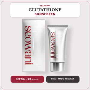 SEOWANI Glutathione Sunscreen SPF50+ PA++++ 50ml – Hybrid UV Protection